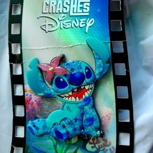 Stitch crashes disney